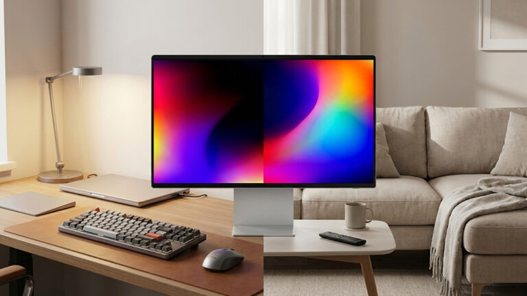 SAMSUNG M9 值不值得買?本文用實測回答:內建 Tizen 看 Netflix/Disney+ 能不能 4K HDR、QD-OLED 真霧面抗反光效果如何、165Hz/0.03ms 遊戲夠不夠、HDMI 2.1/DP/90W Type-C 好不好用、KVM 與 4K 鏡頭實不實用,以及 3+2 年保固與 7 年系統更新怎麼看。