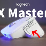 羅技 MX Master 4 旗艦商務滑鼠精選圖片，展示 Actions Ring 動作環鍵與外觀設計