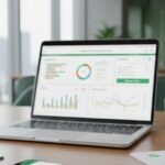 LINE 官方帳號收費方案概念圖，呈現商家經營、聊天與訊息推播情境