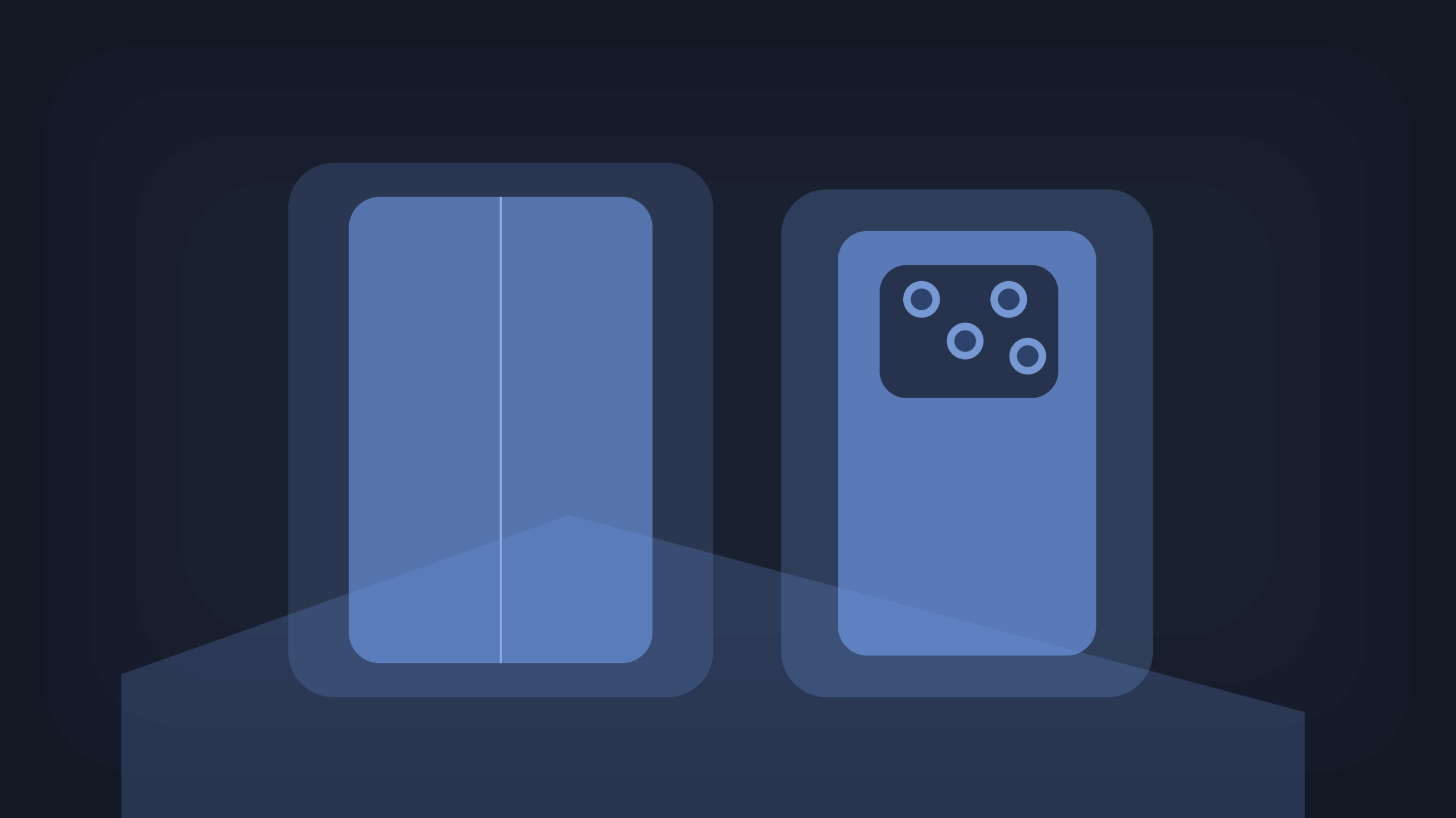 AweSun 遠端桌面示意圖，呈現手機遠端控制電腦與遠距辦公情境