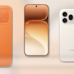 HONOR 600 系列官方產品圖，展示橘色與白色機身設計與正面螢幕外觀