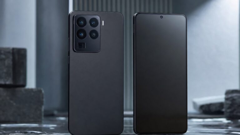 vivo X300e 傳聞規格示意:平面螢幕與左上方方形相機模組、大電量與快充概念構圖,不含品牌文字與標誌