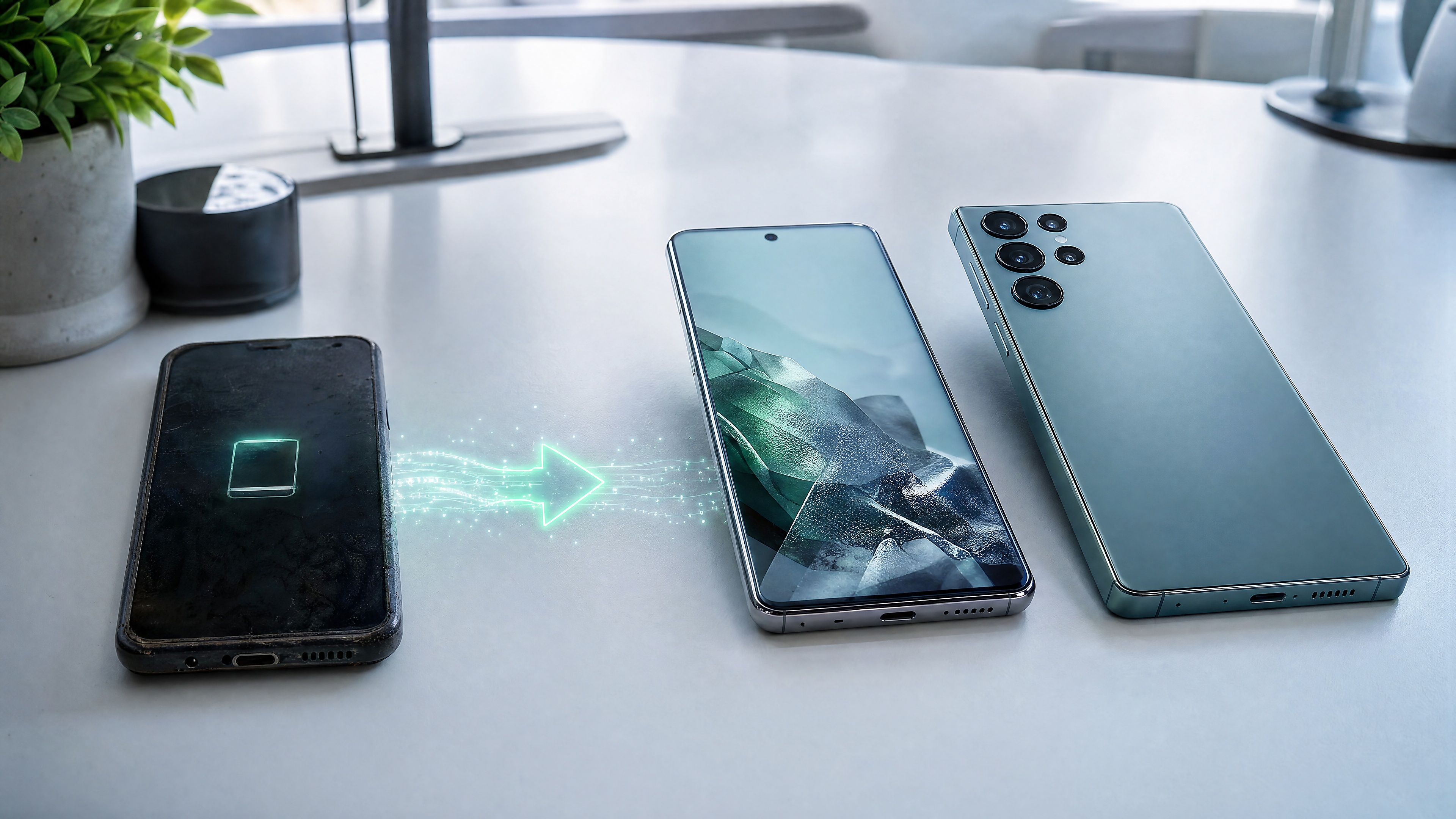 舊 Android 手機升級到新款 Android 手機的換機情境,呈現 2026 年 Android 手機升級判斷重點