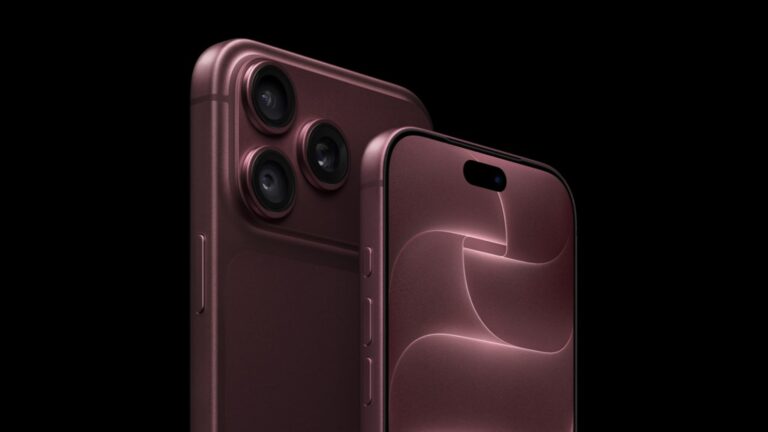 Apple iPhone 18 Pro 勃根地紅色官方產品圖片