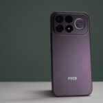 POCO F9 Ultra 紫色機身背面、三鏡頭與 Bose 重低音喇叭實拍