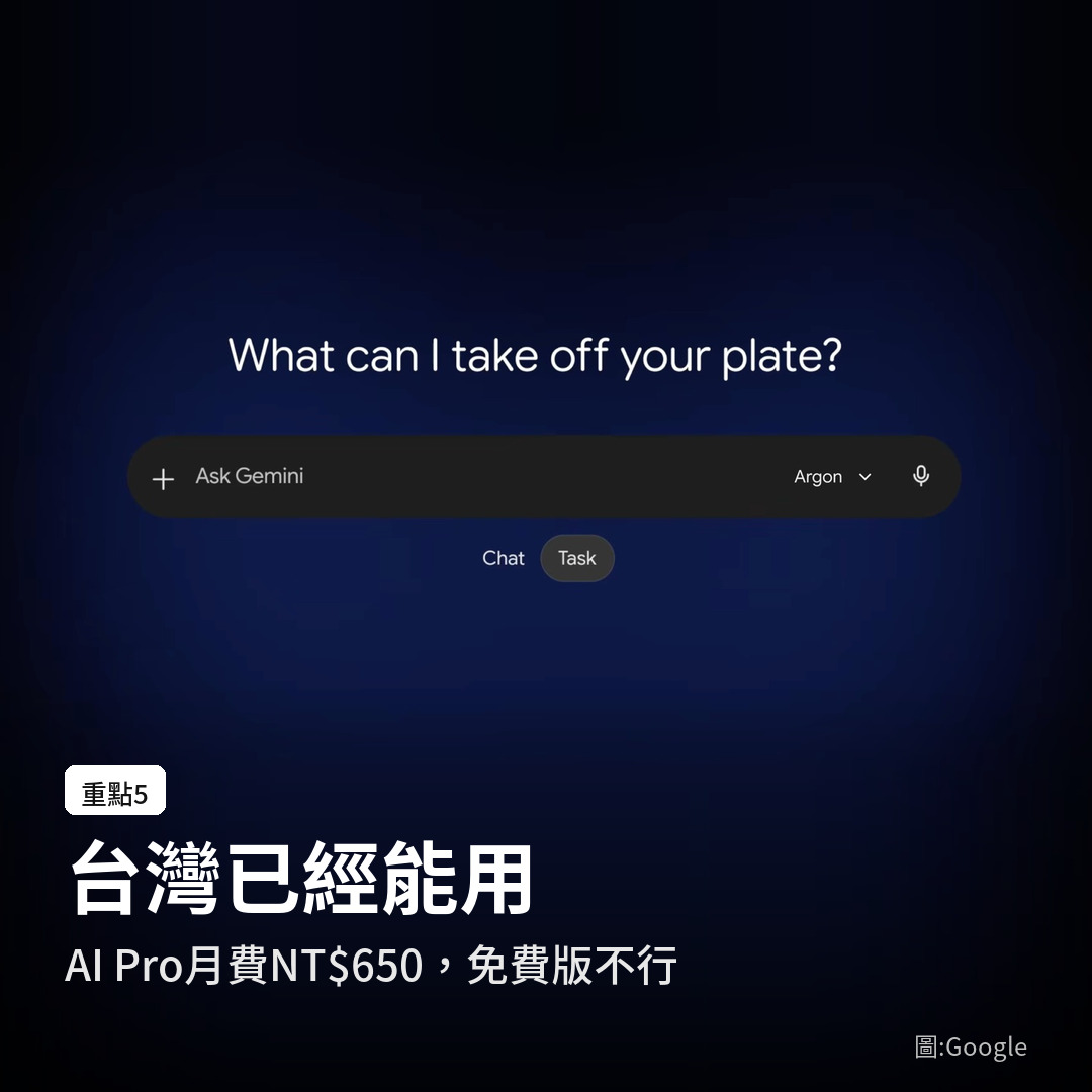Gemini 應用程式可以直接切換到 Argon 模型(圖:Google)